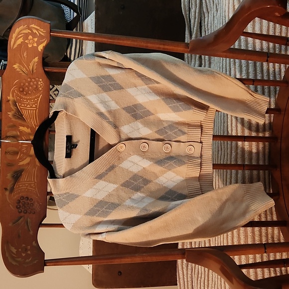 Preppy Crop Top Sweater - Picture 1 of 2